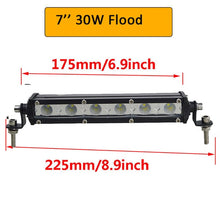 Load image into Gallery viewer, Auxtings Slim LED Light Bar Single Row 7&quot; 13&quot; 20&quot; 25&quot; 32&quot; 38&#39;&#39; inch 90W 120W 150W 180W For SUV 4X4 Off Road LED Work Light Lamp