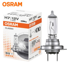 Load image into Gallery viewer, OSRAM H1 H3 H4 H7 H11 HB3 HB4 Car Headlight Halogen lamp auto light 12V 55W 3200K for bmw honda peugeot ford focus passat (1PC)