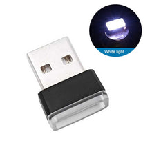Load image into Gallery viewer, Mini USB Light LED Modeling Car Ambient Light Neon Interior Light Car Jewelry (7 kinds of light colors)